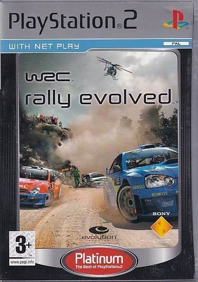 WRC Rally Evolved Platinum - PS2 (Genbrug)
